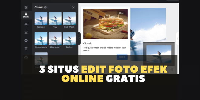 3 Situs Edit Foto Efek Online Gratis