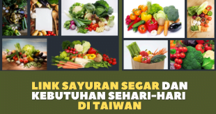 Link Belanja Online Sayuran Segar dan Kebutuhan Sehari-hari di Taiwan