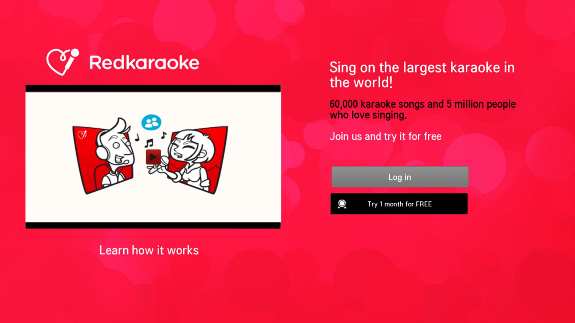 Aplikasi Red Karaoke Nyanyikan & Rekam