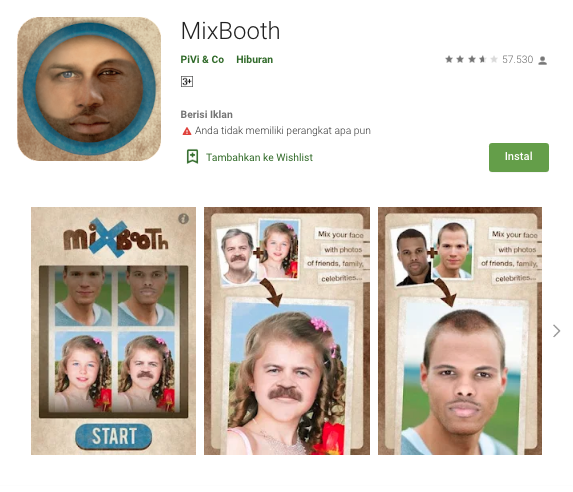 MixBooth - Aplikasi Penggabung Wajah Gratis