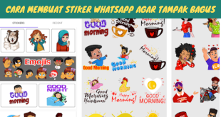 Cara Membuat Stiker Whatsapp Agar Tampak Bagus