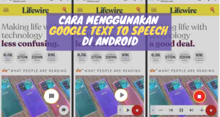 Cara Menggunakan Google Text to Speech di Android