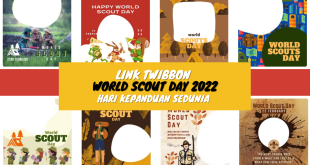 Link Twibbon Hari Kepanduan Sedunia (World Scout Day) 22 Februari 2022
