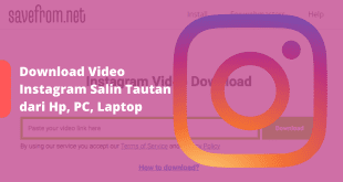 Download Video Instagram Salin Tautan dari Hp, PC, Laptop