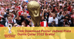 Link Download Poster Jadwal Piala Dunia Qatar 2022 Gratis!