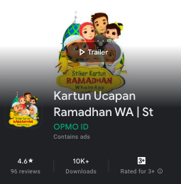 Aplikasi Kartun Ucapan Ramadhan WA oleh OPMO ID