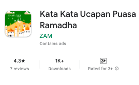 Aplikasi Kata Kata Ucapan Puasa Ramadan oleh ZAM