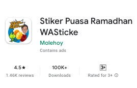 aplikasi Stiker Puasa Ramadhan WAStickerApps oleh Molehoy